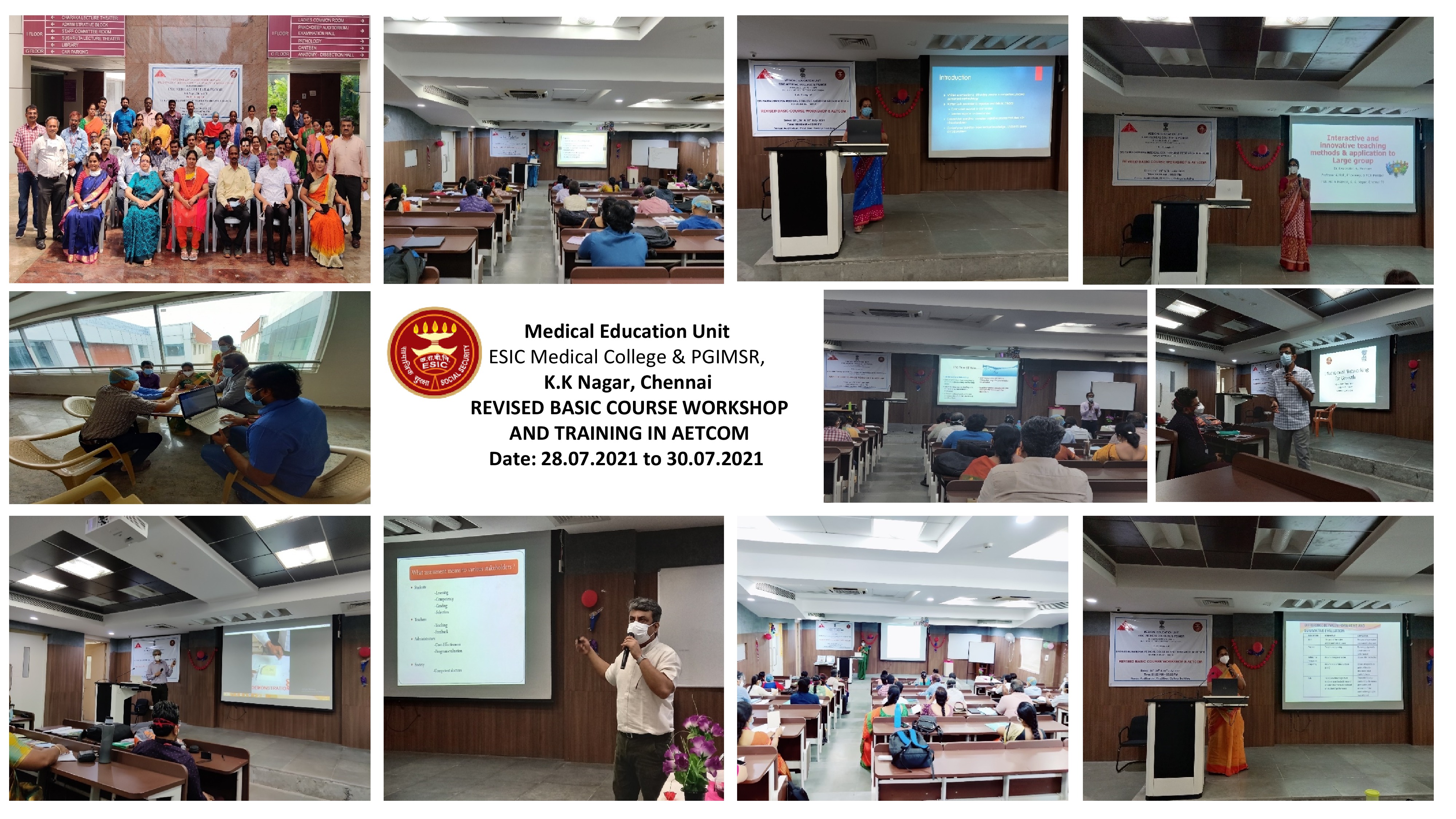 Revised Basic Course Workshop and AETCOM - JULY 2021